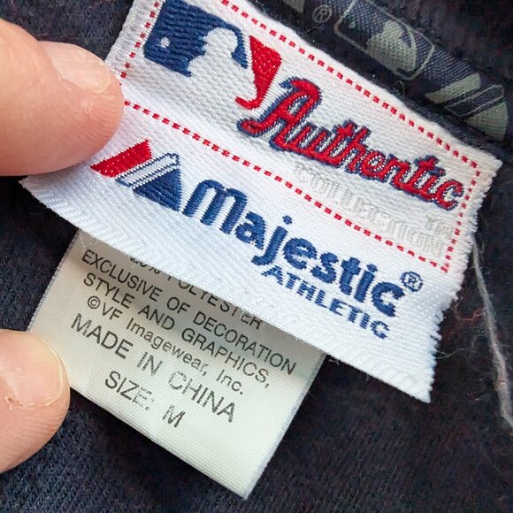 Seattle Mariners Majestic Authentic Therma Base Long Sleeve Men’s Full Zip MLB - Picture 10 of 11